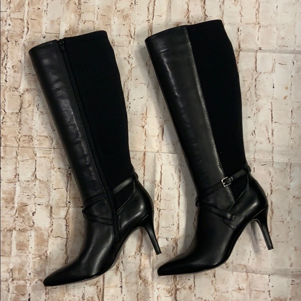 Stoning black boots